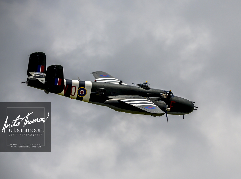 urbanmoon's tweet photo. One of my favourite shots of the #B25 #Mitchell from the Canadian Warplane Heritage Museum @CWHM, a real treasure in the city of #HamOnt.

#aviation #avgeek #B25Mitchell #bomber #merlin #WWII #warplane #plane #military https://t.co/1kGz355CIk