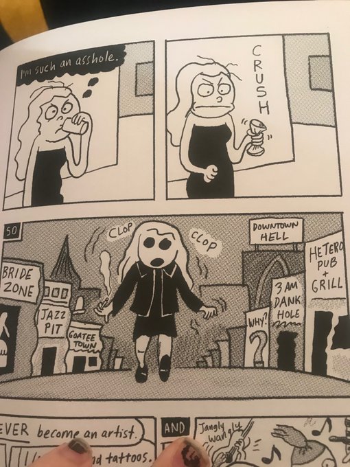 Wendy and Caroline would probably be friends in art school and it'd be toxic as hell lol 