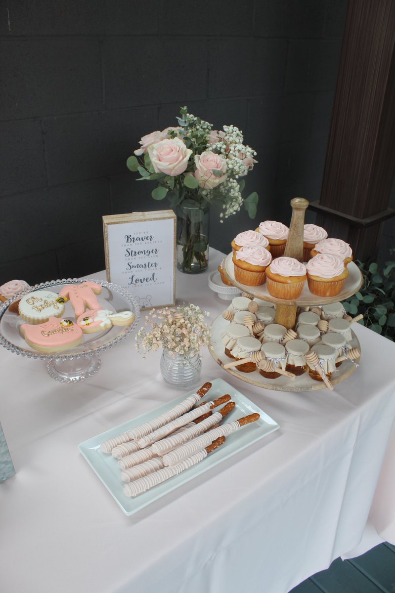 “Sometimes the smallest things take up the most room in your heart.” -Winnie the Pooh 
Our baby shower yesterday was nothing short from perfect 🎀 
My little Camila is so loved. We’re almost there princess 💕