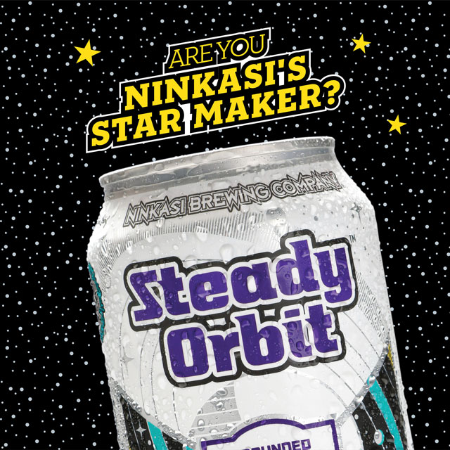 Just one week left to enter Ninkasi's Steady Orbit Star Maker Contest! We're calling all makers, artists, creators, and builders! The grand prize winner will be awarded a $1,000 shopping spree to the craft or hobby store of their choice. Learn more: https://t.co/e3F9jtyIe3 https://t.co/5t9cwy0qZm