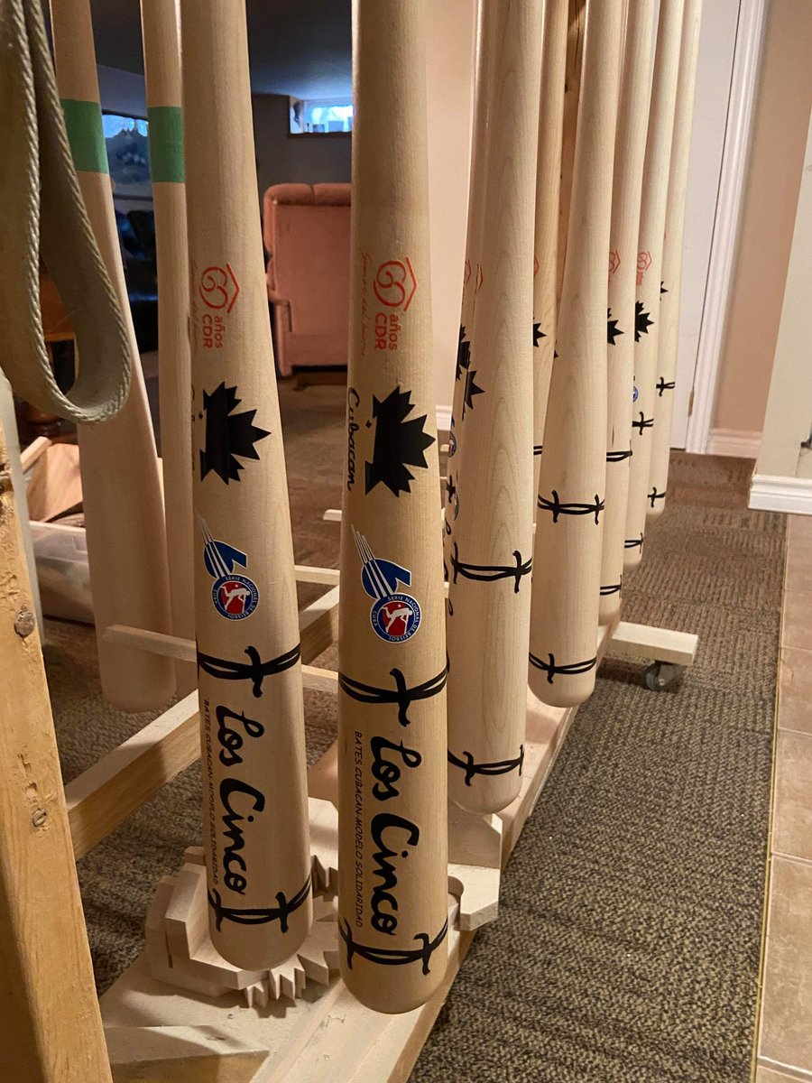 JosefinaVidalF's tweet photo. Giving a helping hand to Bill & Nora Ryan with the packaging of Cubacan bats made by them, which will soon be shipped from #Canada🇨🇦 to #Cuba🇨🇺 for the 60th national series. Thanks for your friendship & tireless work in support of Cuban baseball⚾!
@CMontiller @EmbacubaCanada https://t.co/vF5meGbnNA