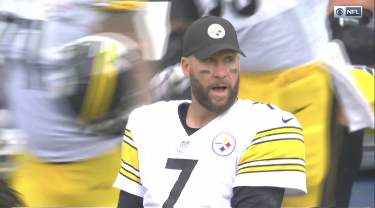 Ebron85's tweet photo. when u haven’t lost as a @steelers 😂 https://t.co/WkxvOJX1mb