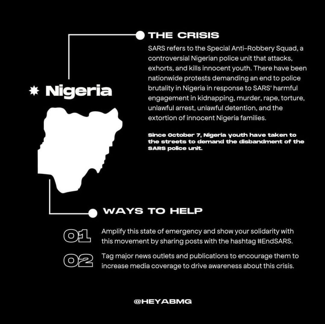 OfficialCJUE's tweet photo. Africa deserves better.
"Guinea #PrayforGuinea
Liberia #RapeNationalEmergency
Nigeria #EndSARS
Namibia #SHUTITDOWNNAMIBIA
Congo #CongoIsBleeding
South
Cameroon #JusticeforCameroon, #angolophonecrisis
#Repost @heyabmg"
Link to see additional countries: https://t.co/DUzkDcSiVO https://t.co/vPSIDFxGHr
