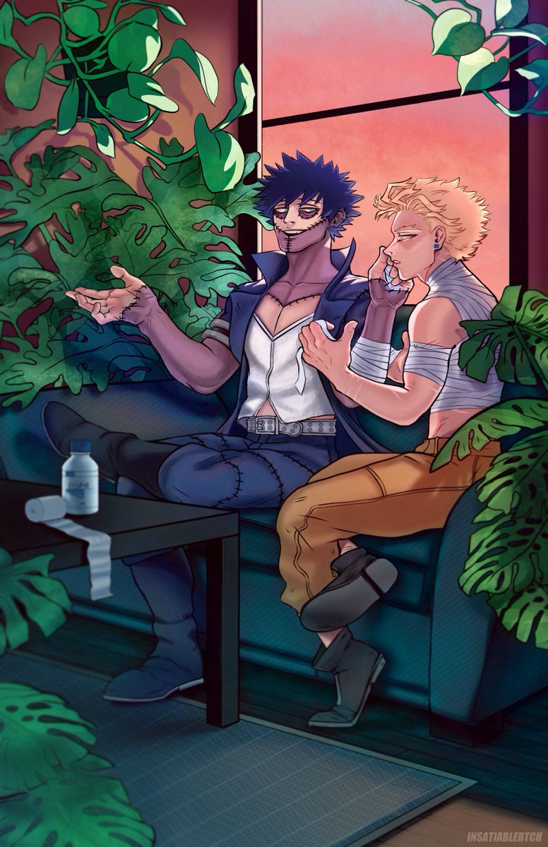 Incredibly excited to finally share my piece for the @RedactedWings Zine! #dabihawks...