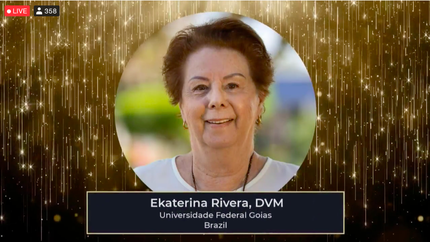 fessacal's tweet photo. Felicidades! Parabens! la Dra. Rivera ha sido distinguida con el premio de Charles River en #AALAS2020 @AALASnational https://t.co/xIOk1wE6Ej