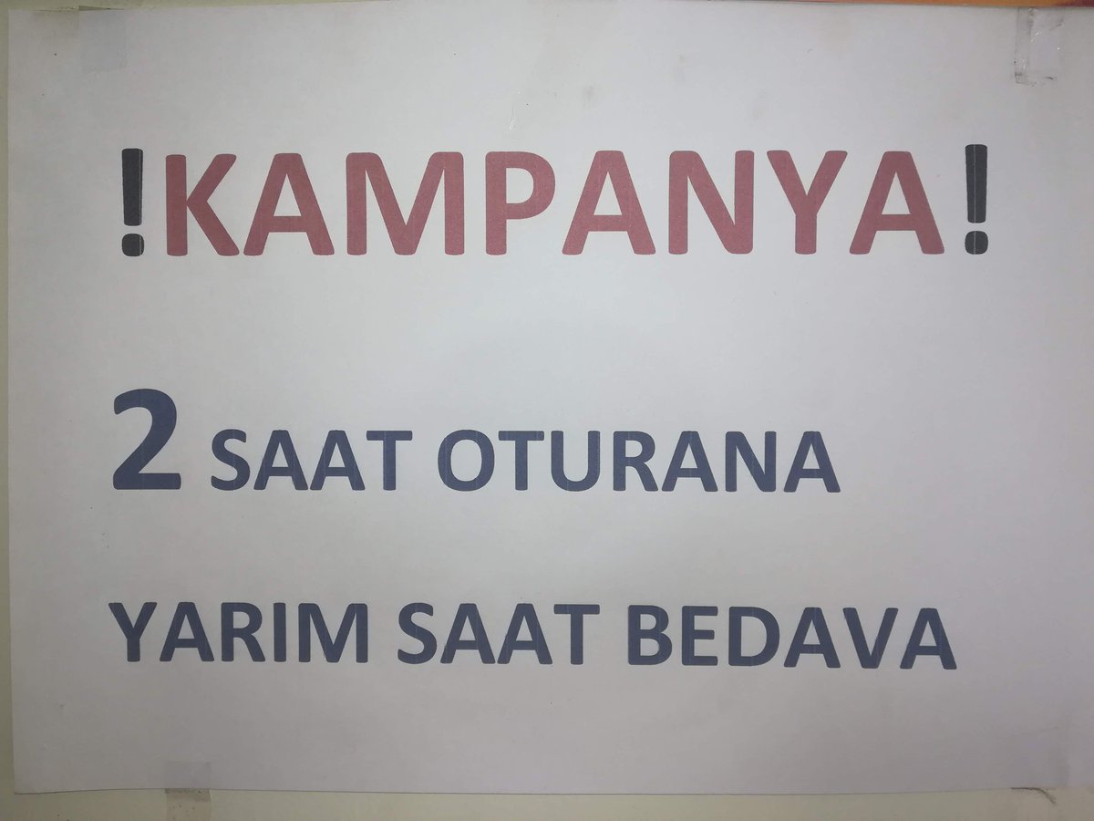 Yanlış anlaşılmasın.. Bir internet cafe kampanyası