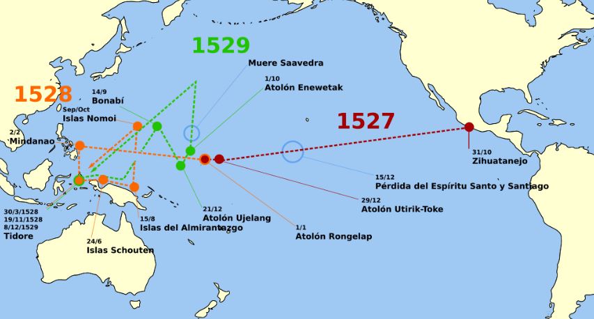…perdida nao Trinidad de la expedición de Elcano ( https://traslaultimafrontera.com/juan-sebastian-elcano/).