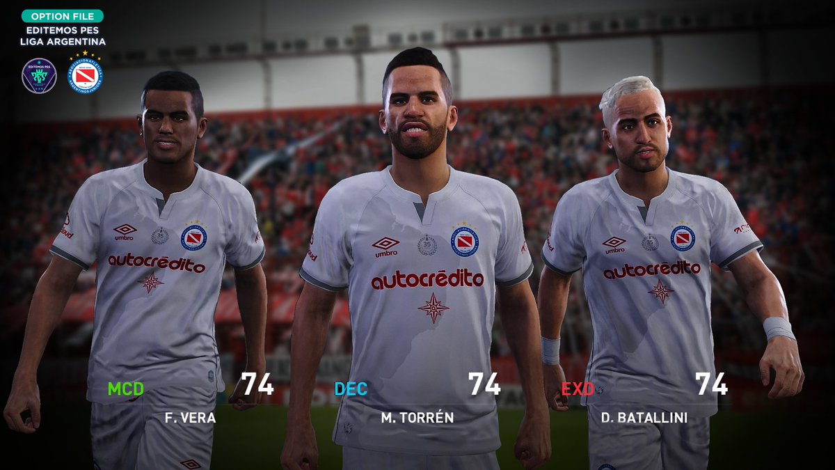 #AAAJ 🎮 ¡Ya disponible!
Descargate el parche de <a href="/EditemosPES/">Editemos PES</a> y jugá con las nuevas camisetas en el #PES2021 ▶️  bit.ly/34u96xs.
