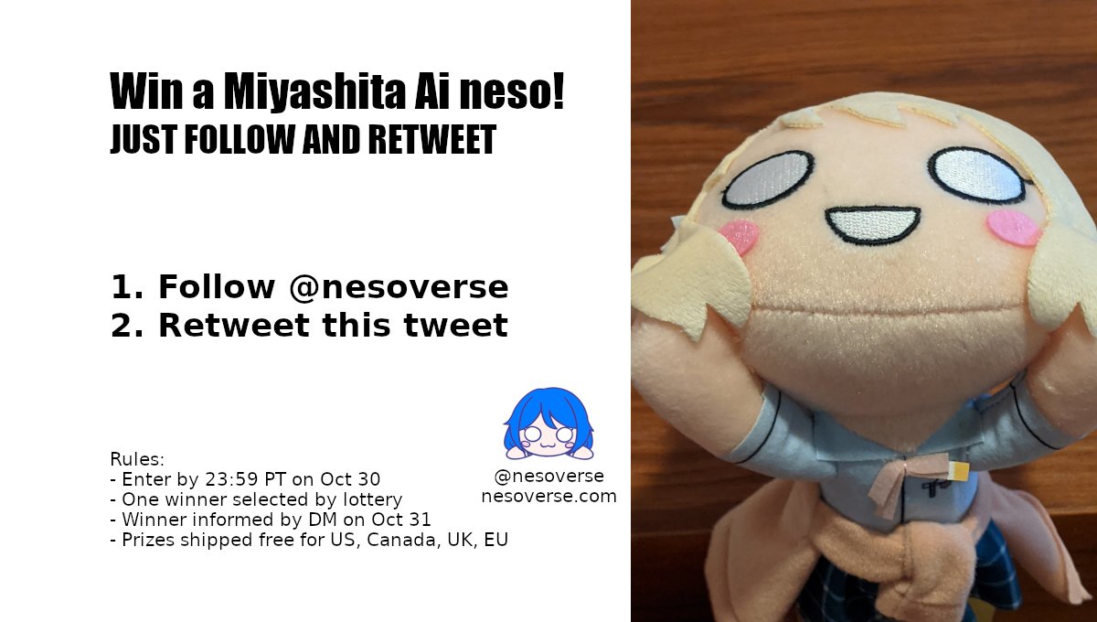 nesoverse's tweet photo. We're going to do a giveaway based on each episode each week. Because Ai want to share the hype. https://t.co/sXPpY0LFX9