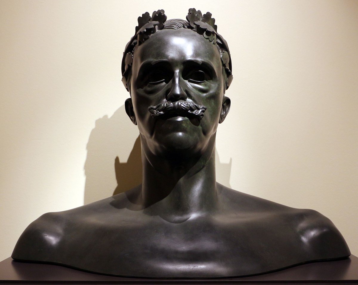 — "Re Vittorio Emanuele III," by Adolfo Wildt, c. 1930