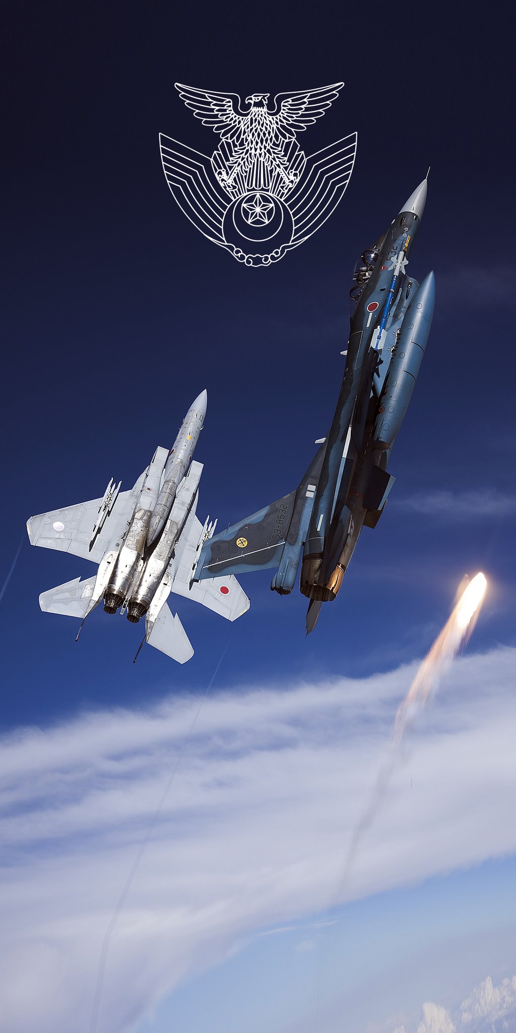 自衛隊旭川地方協力本部公式 自衛隊壁紙プレゼント企画 こんにちは 桜子です 今回は 航空自衛隊 バージョンの壁紙です 下に張り付いている画像を保存するだけでカッコいい壁紙の出来上がり 更に初めて見た方のために過去の壁紙も３枚つけてい