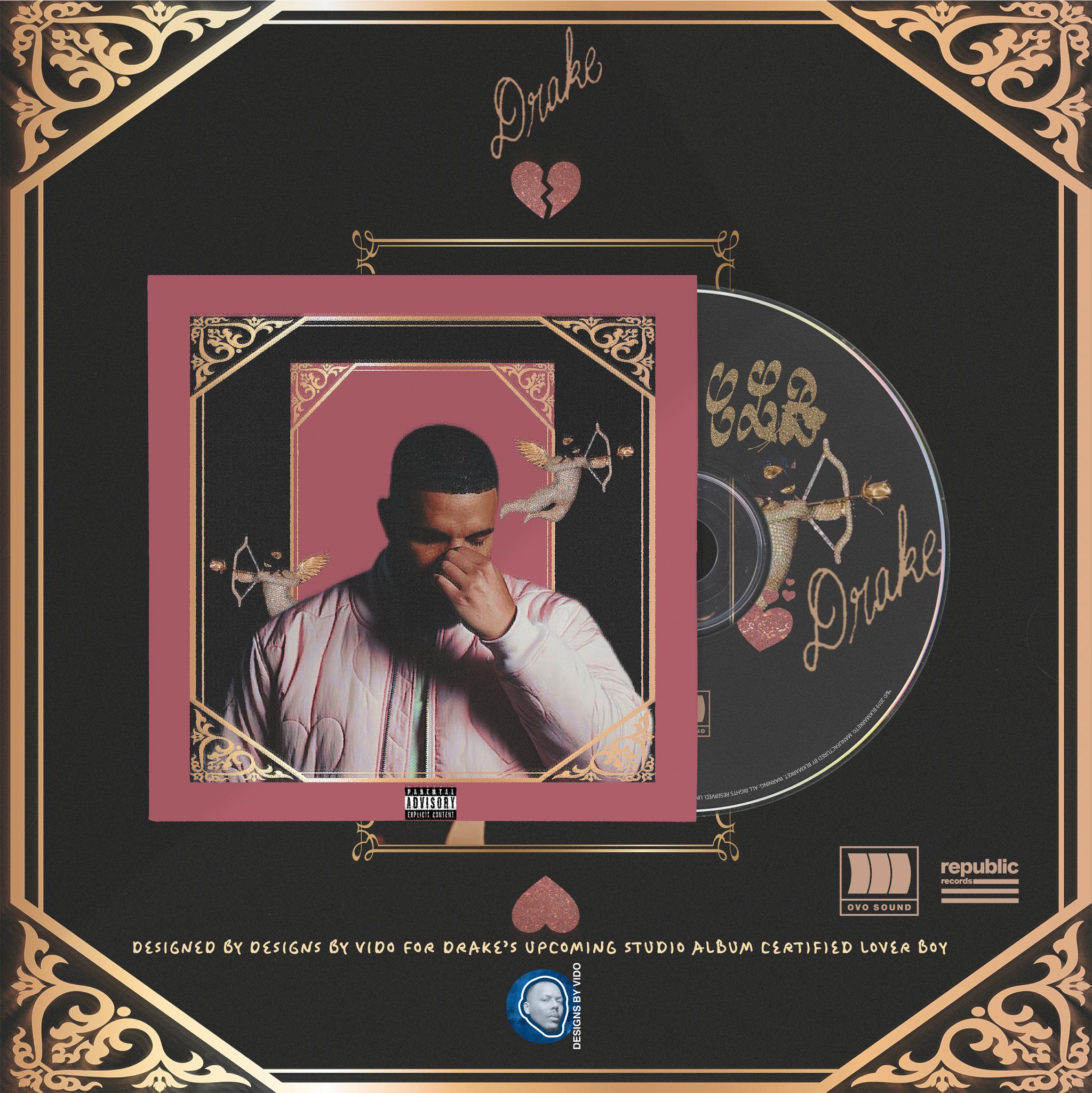 Drake – Certified Lover Boy \"2LP Drake - Certified Lover Boy - 2x LP Vinyl - Ear Candy Music