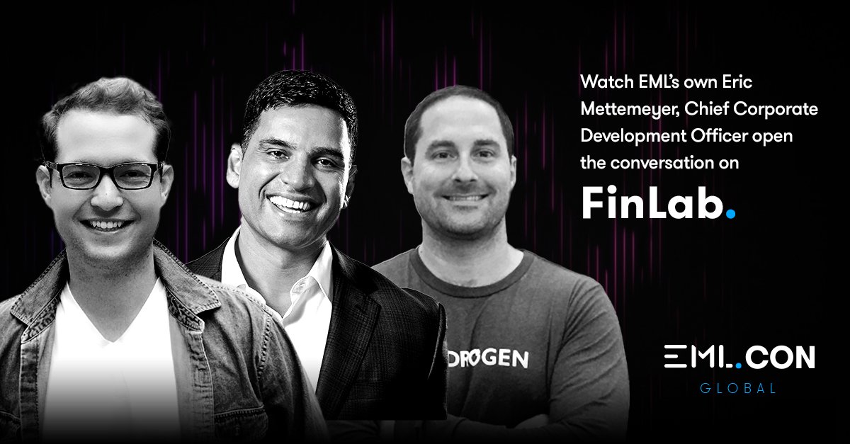 EMLpayments's tweet photo. 3 days until #EMLCON2020!
We will be introducing our Incubation Initiative, #EMLFinLab, and discussing that with Dylan Massey of Interchecks, Mike Ross Kane of Hydrogen, and Clayton Howes CEO of MoneyMe
Click here to register: https://t.co/yjuPXZlJLf https://t.co/hU4CGz1j3v