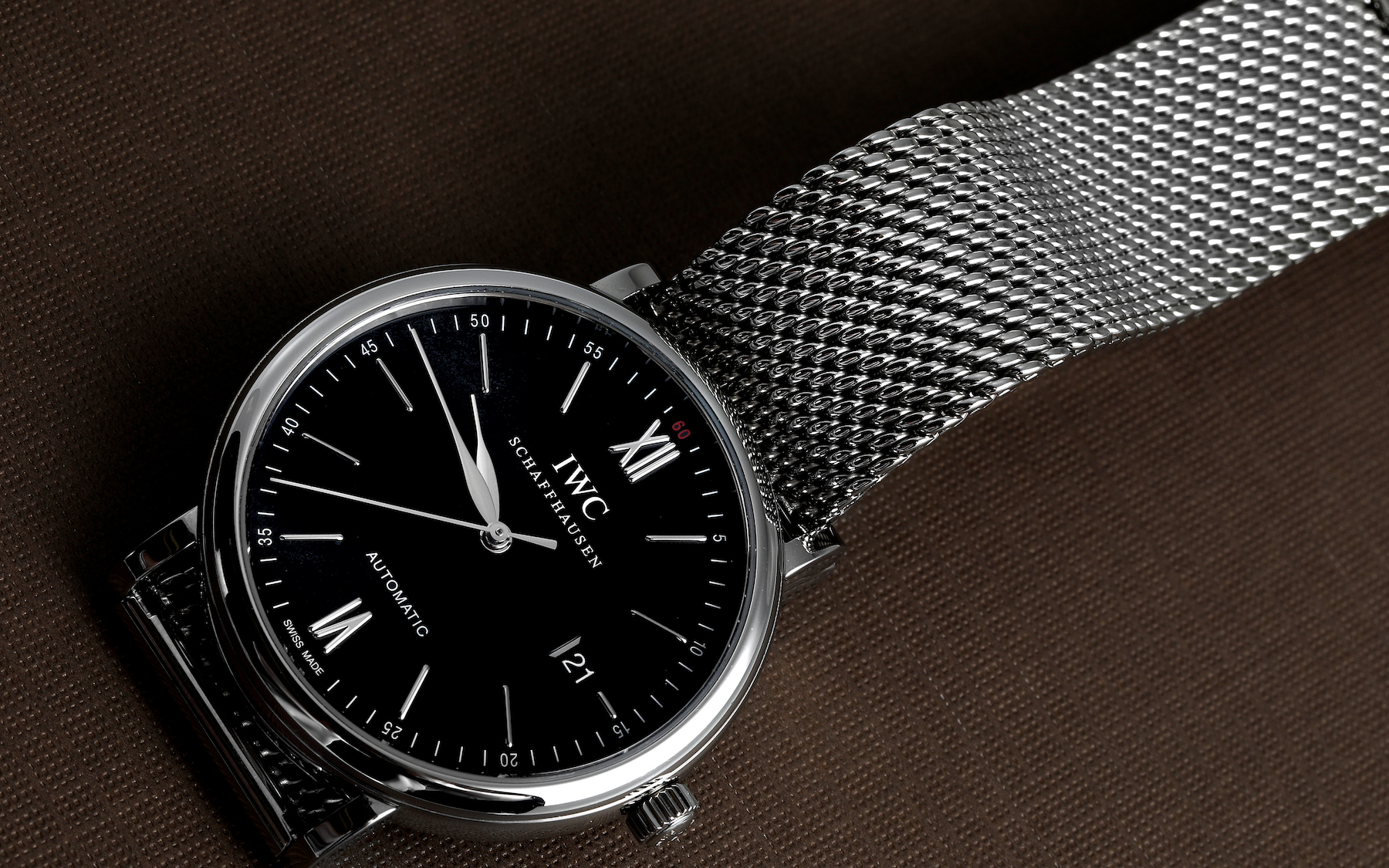 Iwc portofino milanese bracelet hotsell