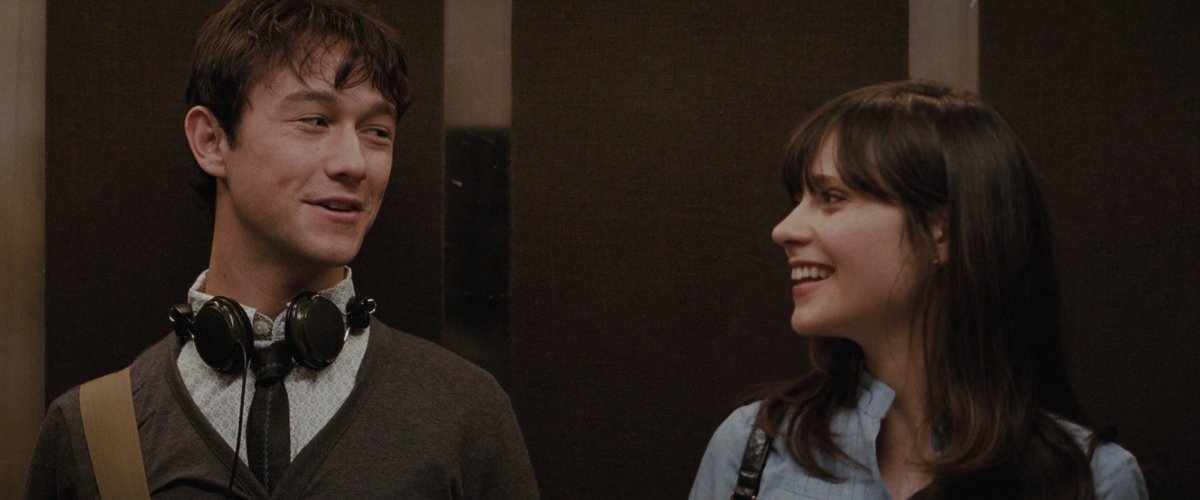 Quasi-applies to 500 Days of Summer except Joseph Gordon Levitt is a stellar actor/dude and Zooey Deschanel in our current times is just....a lot.