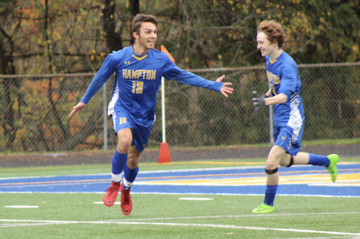 htownyearbook's tweet photo. Boys Soccer defeated Kiski 3-1 in the first round of playoffs. They will play Mars on Wednesday at 6:30pm. Good Luck!!!⚽️ @hampton_soccer https://t.co/0K6AeZgYe2