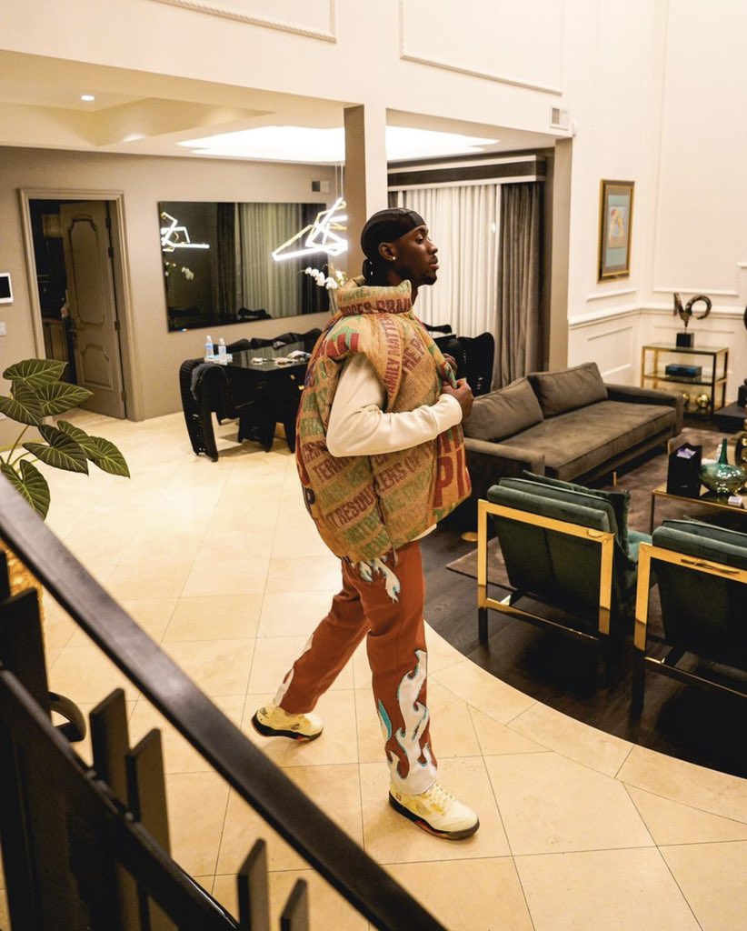 Caris Levert in our Luchador pants 🌟