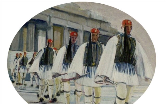 naftemporikigr's tweet photo. «Εύζωνες» στο Μουσείο της Πόλεως των Αθηνών
https://t.co/cGEDVVvep2 #presidentialmansionathens #evzones #hellenicarmy #tsoliades #presidentialguard #kleftes #armatoloi #warofindependence #phaeron #phermeli #foustanella #tsarouchia #athenscitymuseum #ευζωνες #naftemporiki https://t.co/z4uDn3DGBB
