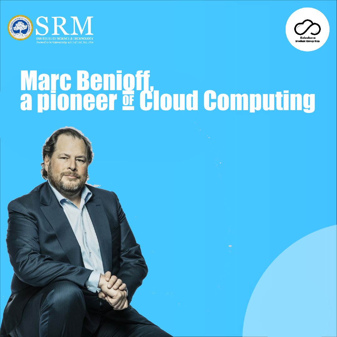 salesforcesrm's tweet photo. Since its founding in 1999, Salesforce has grown from a small start-up to a behemoth and a well-known name. This wouldn’t have been possible without Salesforce’s visionary founder and CEO, Marc Benioff. We bring to you some information about the man whose vision shook the world. https://t.co/RlySNqNjkJ
