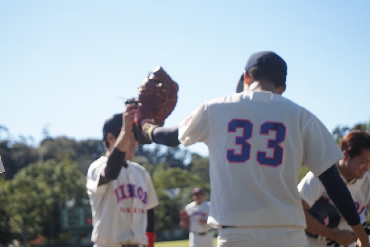 秋季リーグ戦：10月24日@愛野球場
日大国際8-0静大浜松 ◯ (7回ゴールド)
バッテリー:吉田③ー濱口③
三塁打:広瀬③
二塁打:溝口②(2本)、磯田②、高津③
先発のエース吉田が7回被安打1、11奪三振と好投。それに応えるかのように打線が爆発し、7回コールドゲームでの勝利！次も勝って優勝しましょう🏆