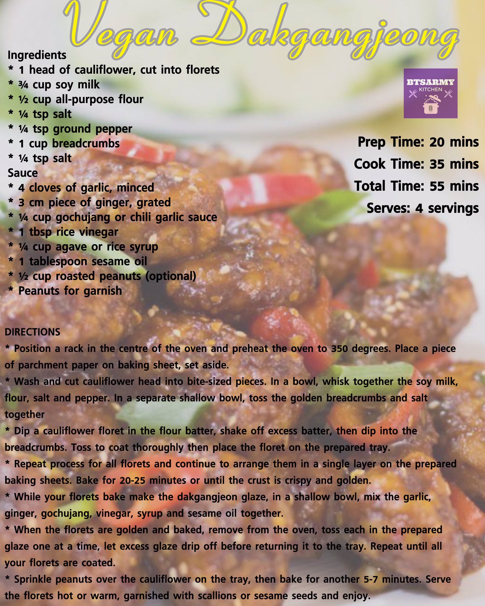 BTSARMY Kitchen & Bar⁷ on Twitter "The chicken was from Gamaro