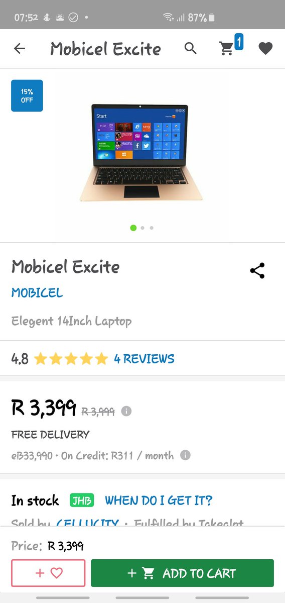 ijeossy's tweet photo. Big brands takealot sales
#TakealotBigBrandSale #94.7
#94.7 https://t.co/l49BFG1YSh