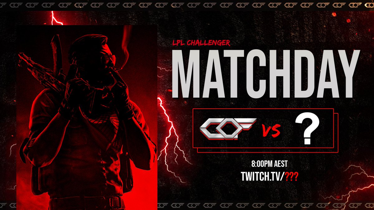 CoFesports's tweet photo. TONIGHT the #csgo boys take on @BantzGaming  in week 6 of @LetsPlayLiveHQ Challenger! Make sure to tune into the stream and support the boys! 💪

 🆚 @BantzGaming 
 
📺 https://t.co/z6LWPEEpRO
🎙️ @Qu1ckDraw_ &amp; @Mattse123 
⏰ 8:00PM
🗺 TBA

#GETCONFORMED ⚔️ https://t.co/lwmqQnJmkO