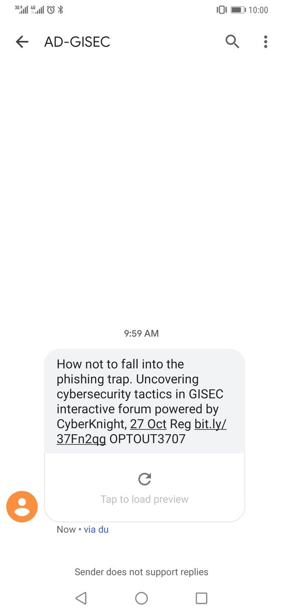 AndrewJLaity's tweet photo. 'Don't fall for a phishing attack, click this link to find out how...' https://t.co/kwC7BN1Cee