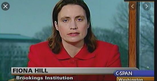 10\\In 2000, a British academic who would become Gaddy’s frequent collaborator joined The Brookings Institution, Fiona Hill.(Hill became a US citizen in 2002)