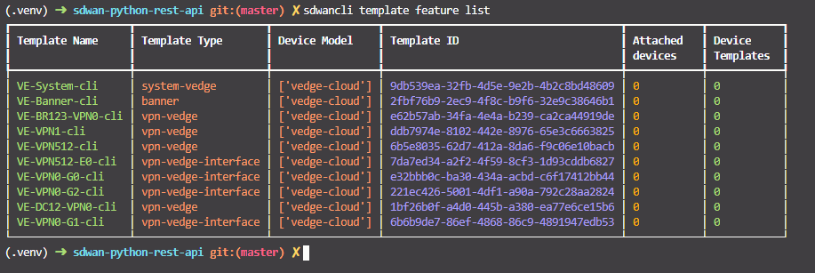 kimdoanh89's tweet photo. Lately, I rebuilt so many times the #SDWAN lab, then recreate the same templates again and again. So I continue with the #sdwancli to generate all basic templates: System, Banner, VPNs, VPN-INTs, put them in a bash file and generate all with a single command. 

#Python  #DevNet https://t.co/pyhFSeNbl7