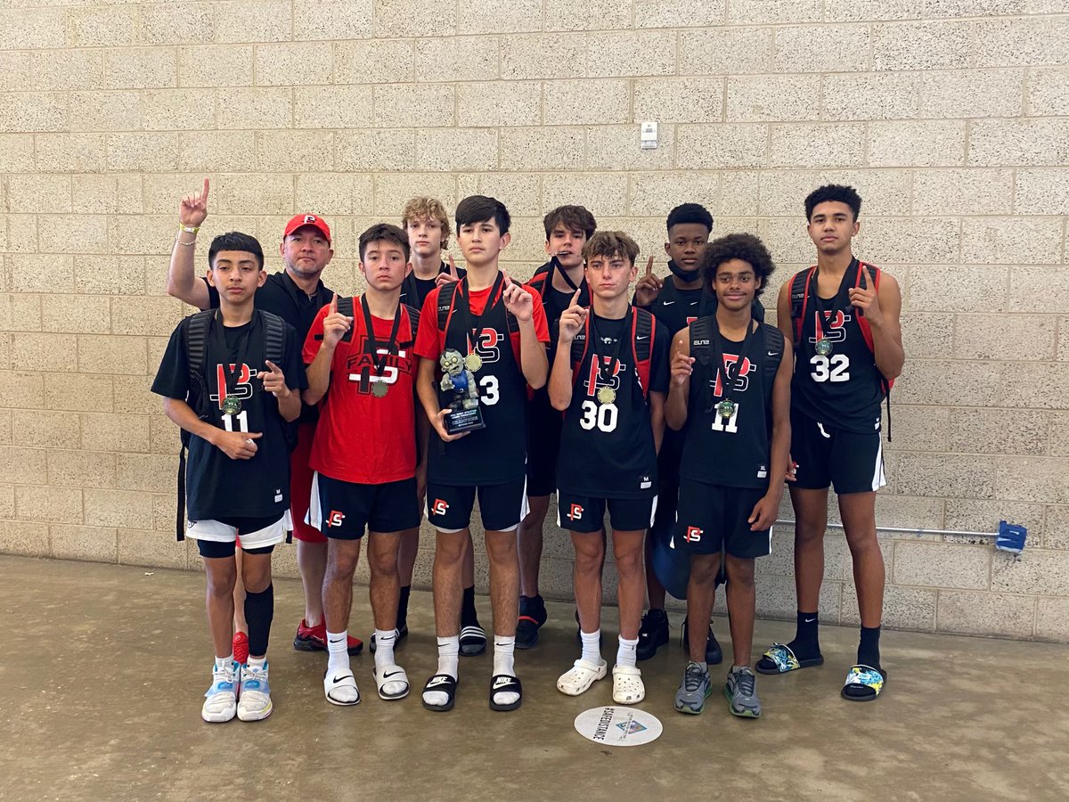 SAFutureEast's tweet photo. Great finish to the Fall Season by our #2024 National Boys‼️ @BBFCAthletics #ZombieCrossover CHAMPS in the JV division 💪🏼 Congrats @ECBoysBball @jacobstewart26 for tournament #MVP and @reaganhoops @NickPadilla131 for season #MVP 🏀🔴⚫️ Best of luck to these boys this HS season https://t.co/t7NBISNHDy