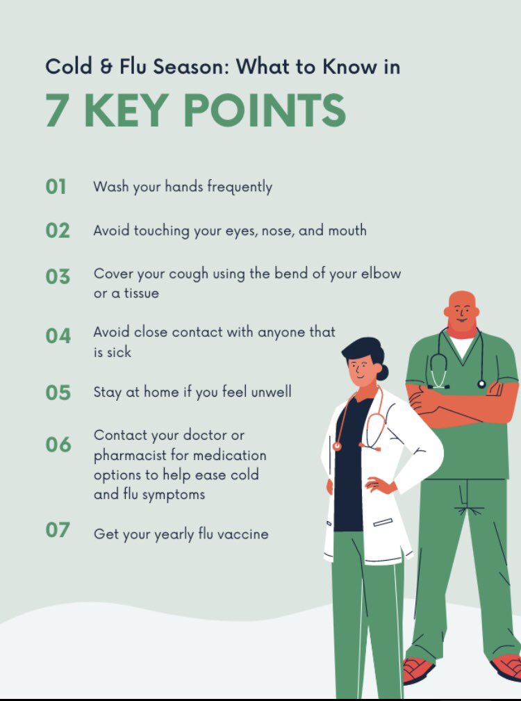APhAUT's tweet photo. It is that time of the year again where cold and flu season is upon us. Take a quick look at these 7 easy steps to help protect yourself and others from becoming sick! https://t.co/xhnniqAvAS