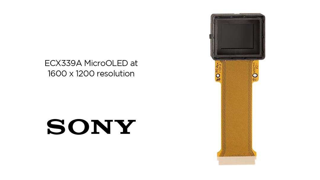 2/5 - QUESTION:If Apple is using a 0.5" Sony MicroOLED, why use a 1280x960 model (presumably the ECX337A) when Sony already introduced a 0.5" MicroOLED in 1600x1200 resolution last April?There could be a reason, but…more—>SEE:  https://www.electronics-lab.com/sony-releases-0-5-oled-microdisplay-with1600-x-1200-resolution/at  @ElectronicsLab