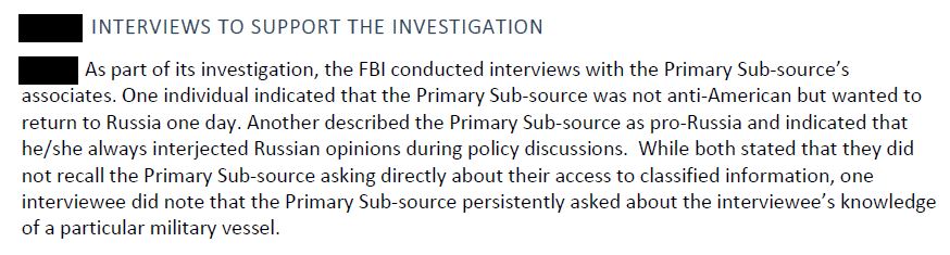 24\\The now declassified footnote reveals that the FBI interviewed “associates” of Danchenko. Did they interview Clifford Gaddy? Fiona Hill?