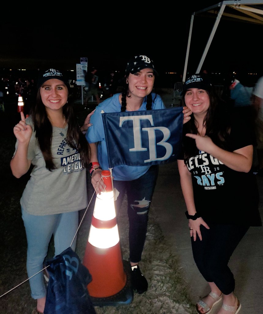 TBRaysTwins's tweet photo. @RaysBaseball's Good Luck Triplets are back together at @StPetePier!!!! πππ You know what that means!!!! πππβΎοΈπ₯π #RAYSUP #WORLDSERIES #2020YEAROFTHERAYS #RESPECTTB https://t.co/C9nkK2GRLj