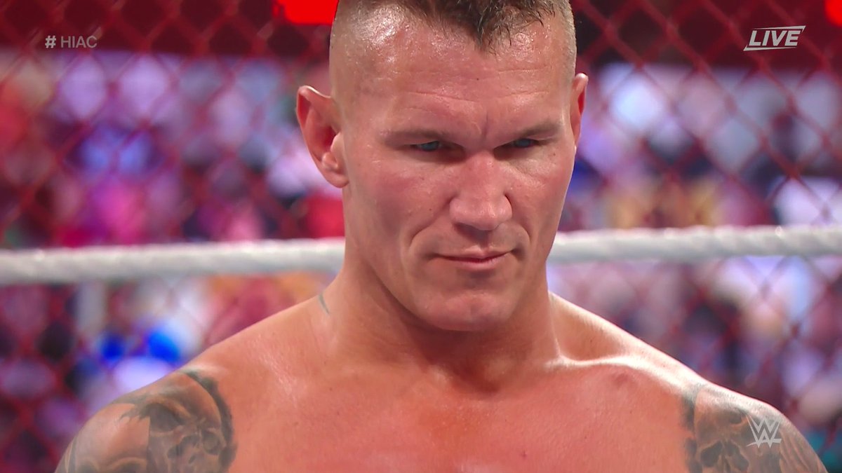 No mercy. 🐍 #HIAC @RandyOrton