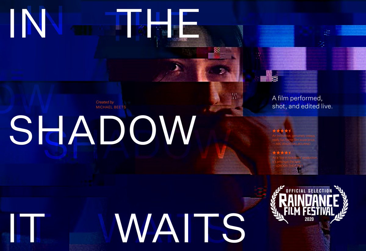 Halloweens coming up. Unwind with a special screening of our critically acclaimed live film In the Shadow it Waits direct from Raindance Film Festival on Nov 1st at 9pm (AEST). If you dare! Private video watch parties available! 
Tix:  ow.ly/et8N50C2brn