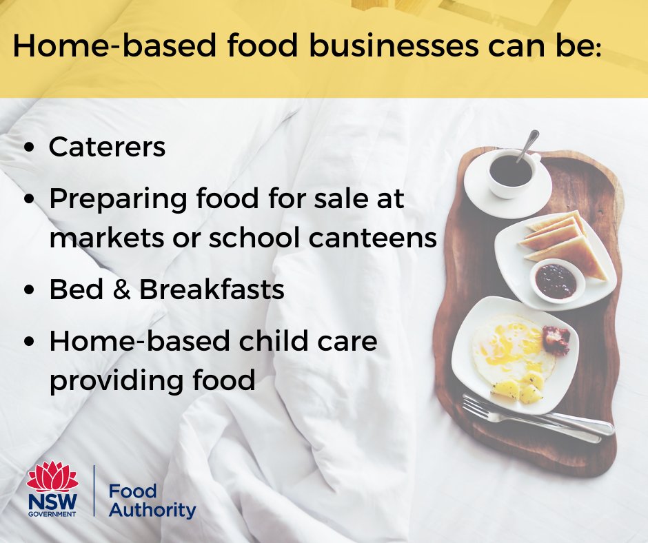 NSWFoodAuth's tweet photo. Home-based food businesses can be a hobby for extra income or the start of something larger. 

The food safety requirements for handling food for sale in the home are the same as for other retail food businesses. 

https://t.co/waCbHNPm24 https://t.co/qrOO9b1SN5