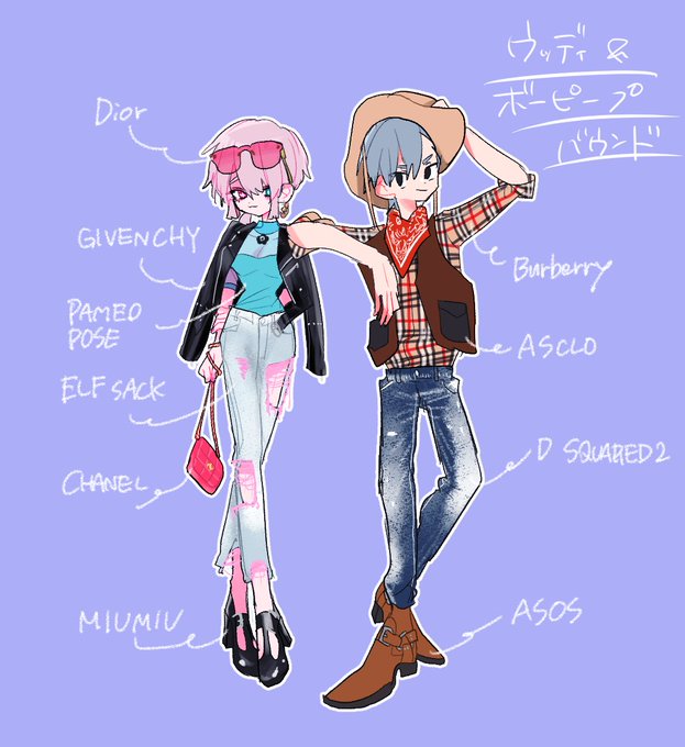 ディズニーバウンドのtwitterイラスト検索結果