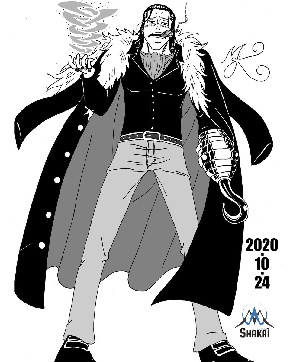 MKaizoku's tweet photo. (Já que ontem, na pressa, postei o texto sem a ilustração 😂😂)
Challenge do Inktober de hoje voltou pra temática do One Piece!
😁 E a sua sugestão, cadê?

Dia 24: Crocodile

#inktober
#inktober2020
#OnePiece
#onepiecenanetflix
#EstúdioShakai 
#Shakai 
#drawing
#Bunkapop https://t.co/0GfJpEDzfY