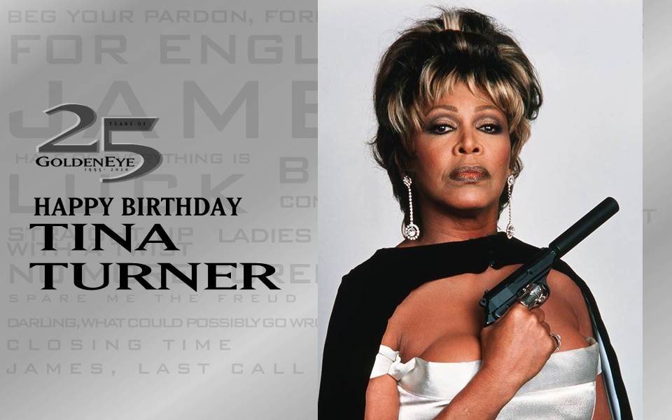 Happy birthday to title song performer, Tina Turner. 