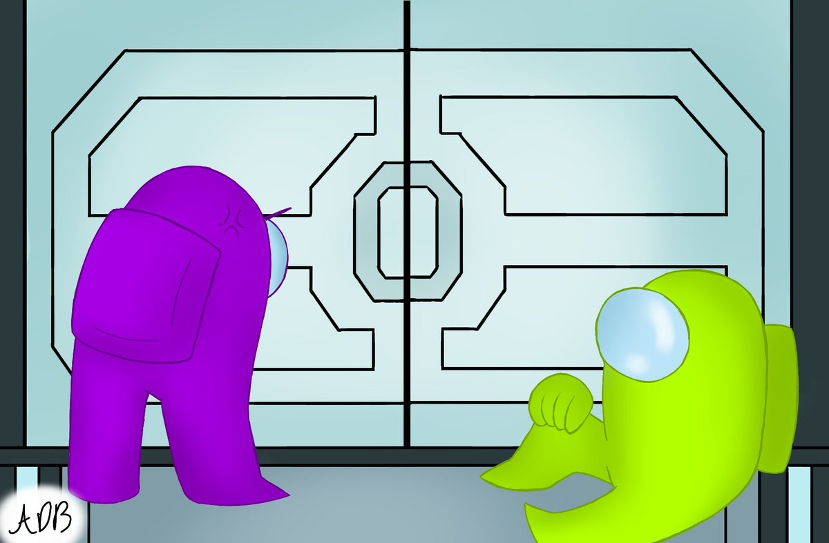 ShadowFireRing1's tweet photo. Day 25: Shut Doors

#SUStober2020 #AmongUs #drawings https://t.co/MunZYH0W54