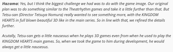 khinsider's tweet photo. Kingdom Hearts series producer Ichiro Hazama discusses the difficulties of developing KINGDOM HEARTS Melody of Memory's visual image during Day 3 of #ESGS2020 https://t.co/AZ7CLbjKp7 #KHMOM #KingdomHearts https://t.co/mNHy6eyjpG