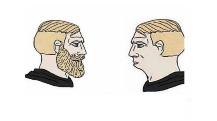 A partir de amanhã sem barba 😥