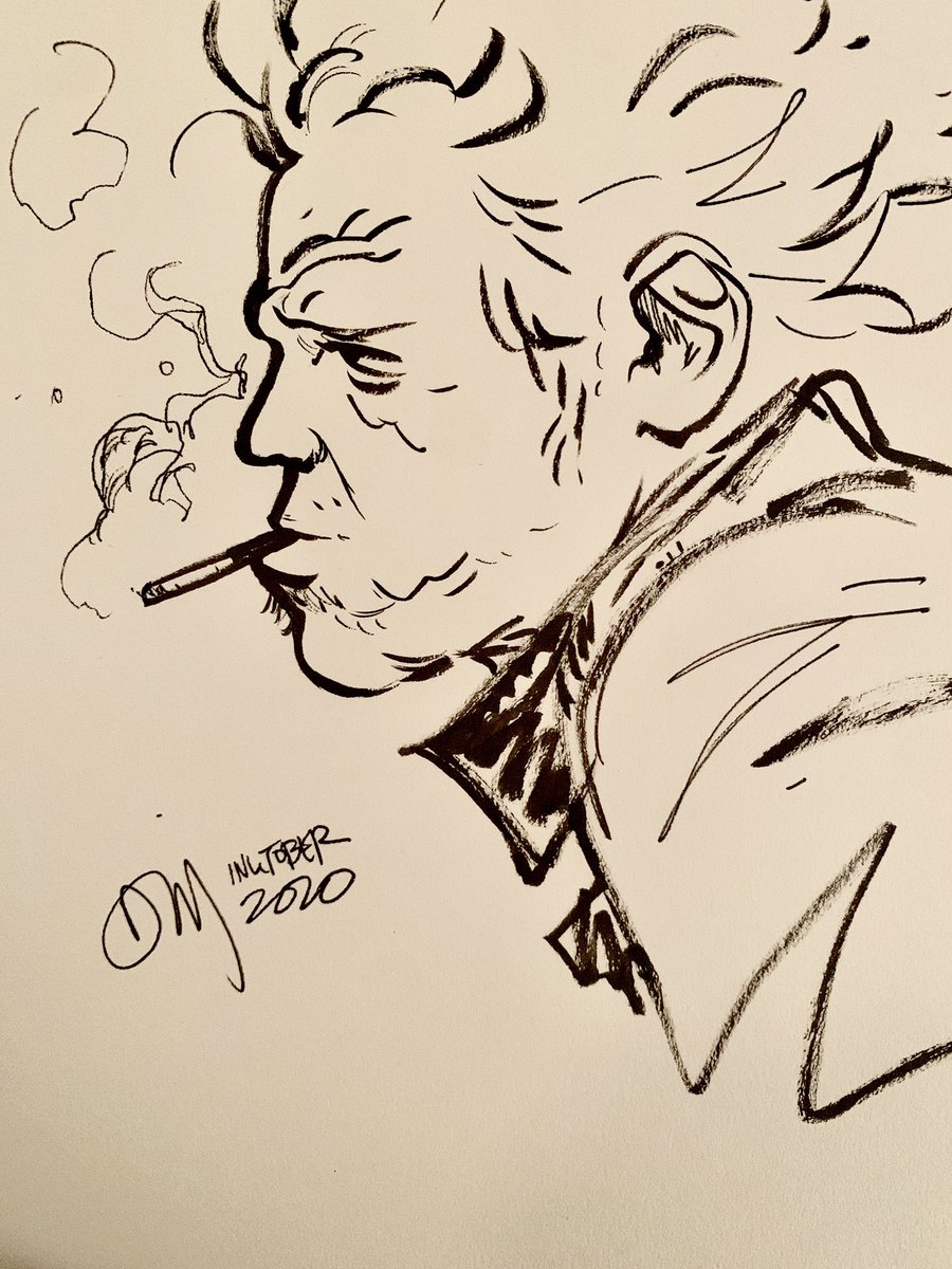Tom Waits for #rocktober #inktober #inktober2020 