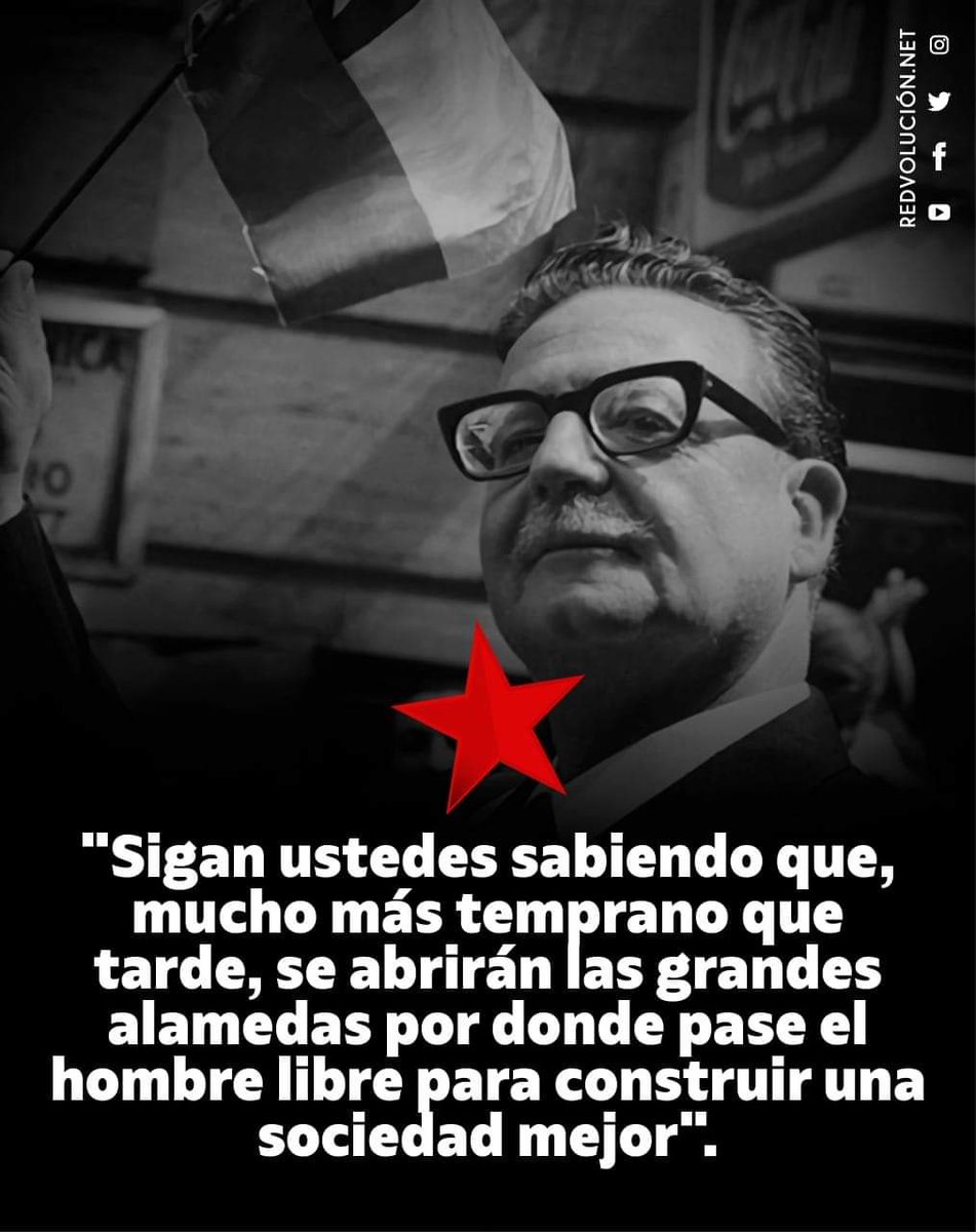 ⭐ "La historia es nuestra y la hacen los pueblos" Salvador Allende ¡#ChileDespertó🇨🇱 y hoy cambio su historia! ✊🏻 #PlebiscitoChile2020 #EFIMMS <a href="/javierliberado/">Javierliberado</a> <a href="/RubenFlorVilla/">R.Darío.Flores</a> <a href="/DocSandinista/">Doc. Sandinista ❤️🖤</a> @AjaxRadioJS <a href="/neurodrgutierre/">🧠🔴⚫✌️🔥Neuro Dr Gutiérrez🔥🔥🔥</a> <a href="/LuisIvanGutier3/">Luis Ivan Gutierrez</a> <a href="/edu22caceres/">UNIDOS</a> <a href="/Eulila5/">Eu_lila</a> <a href="/BelzabethCente3/">Belzabeth Centeno</a>