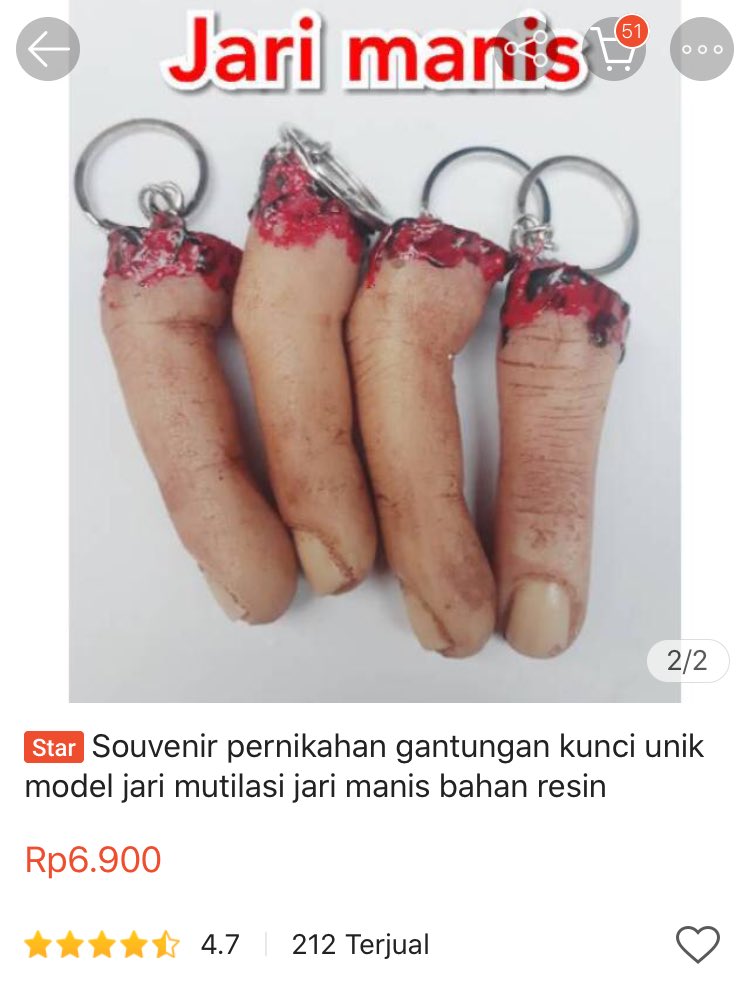 Jari manis buat souvenir pernikahan,si cocok~