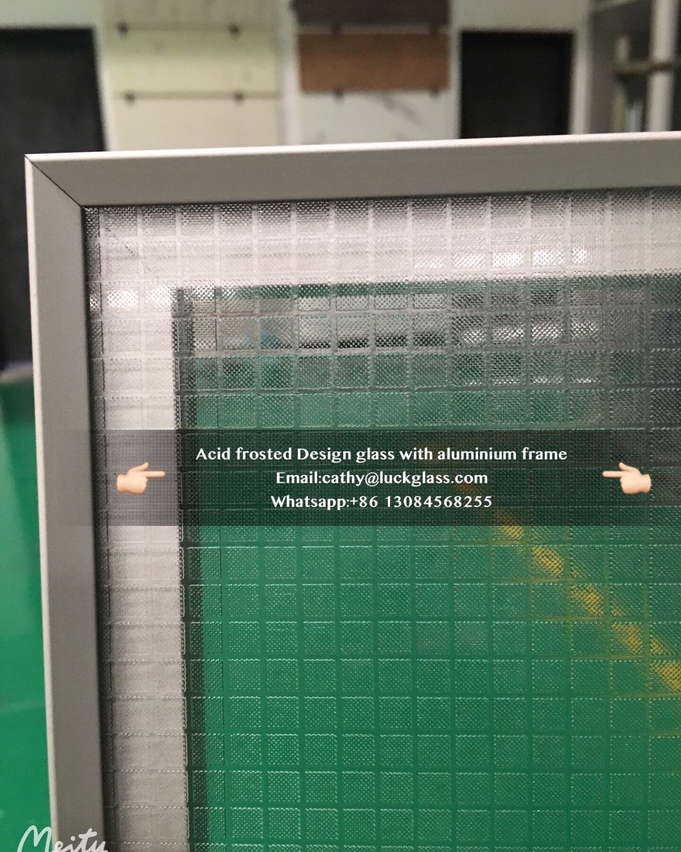 luck_glass's tweet photo. Acid frosted design glass with aluminum frame~~
we can supply one-stop finished glass doors. pls contact me Which one meet your requirements. 
WhatsApp:+86 13084568255
#door #doors #aluminiumdoors #aluminiumdoor #aluminiumframe #framedoor #showerglass #showerglassdoor https://t.co/B1N5XBk0W3