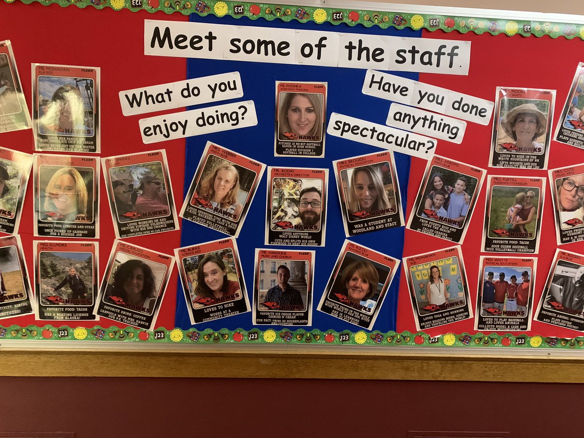 ❤️ this bulletin board! Great job Tiffany! #gettoknow6thgrade <a href="/StacyMiddle66/">Stacy Middle School</a>
