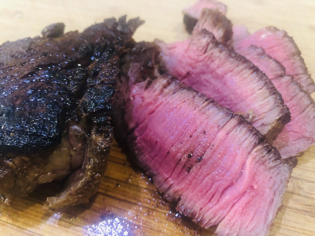 I freaking love searing steaks on cast iron.  

Makes me feel guilty for cheating on my grills :)